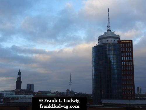 Hamburg - Aussicht vom Elbphilharmonie Plaza